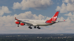Virgin Atlantic (2000's Colors) - LVFR A340-300 thumbnail 3