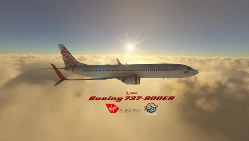Virgin Australia PMDG 737-900ER  VH-3HA [Fictional]
