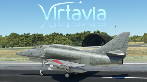 Virtavia - A-4 Skyhawk - VMA-124 USMC