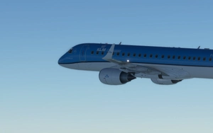 VirtualCol E190 KLM Cityhopper PH-EZL thumbnail 12