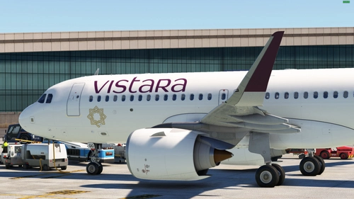 Vistara A320Neo  VT-TQQ for inibuilds A320neo [4k]