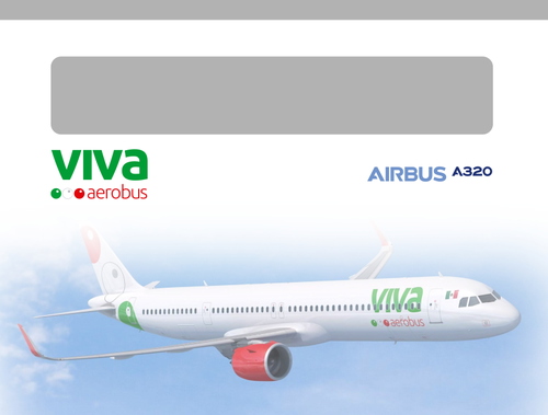 Viva Aerobus Wallpaper | Fenix A320 Block 2