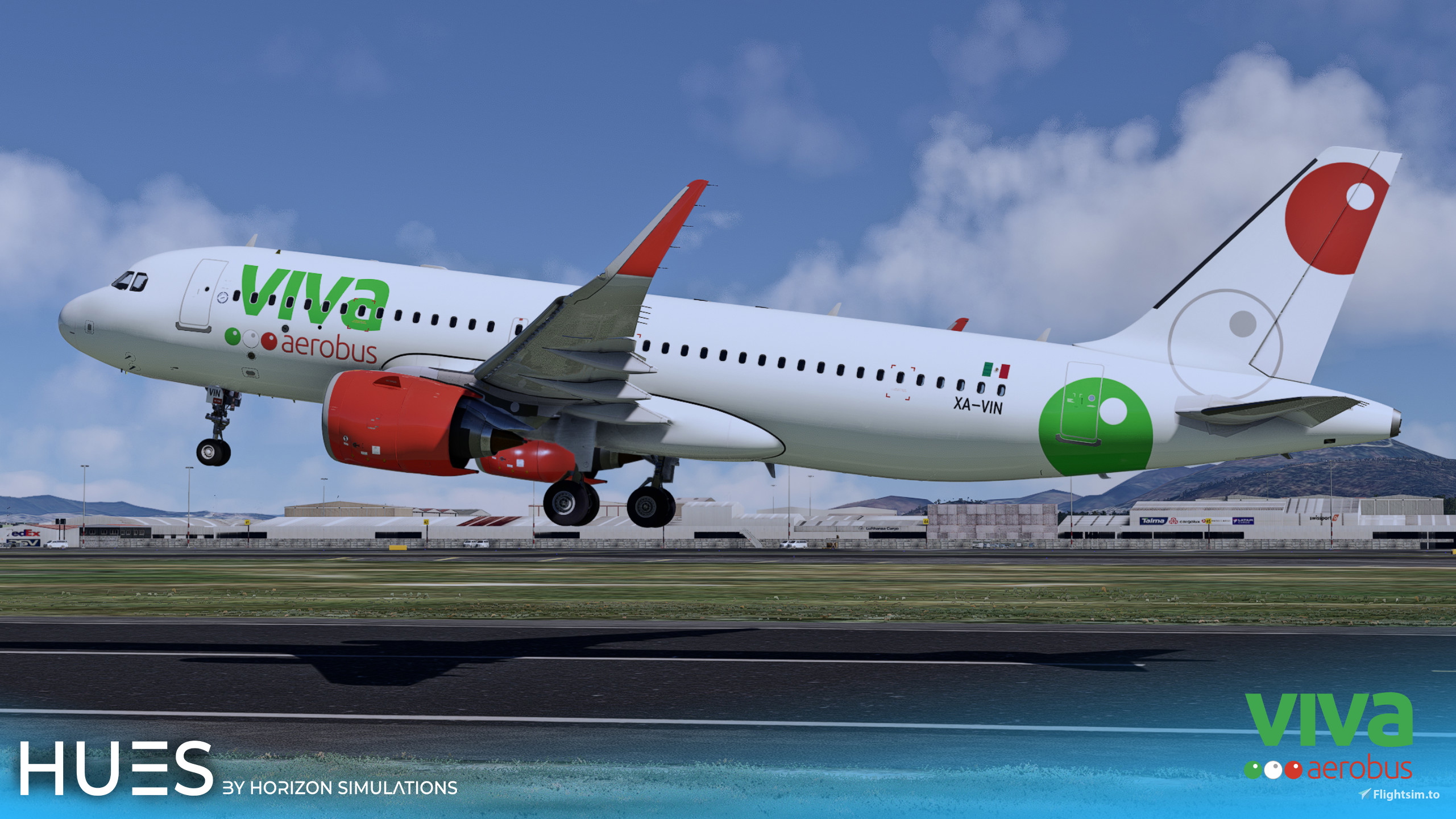 VivaAerobus Livery Pack - FBW A32NX (8K) - Image 1