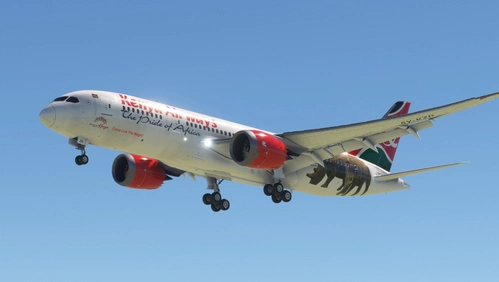 vKQA | Kenya Airways Livery Pack 1 | Boeing 787-8