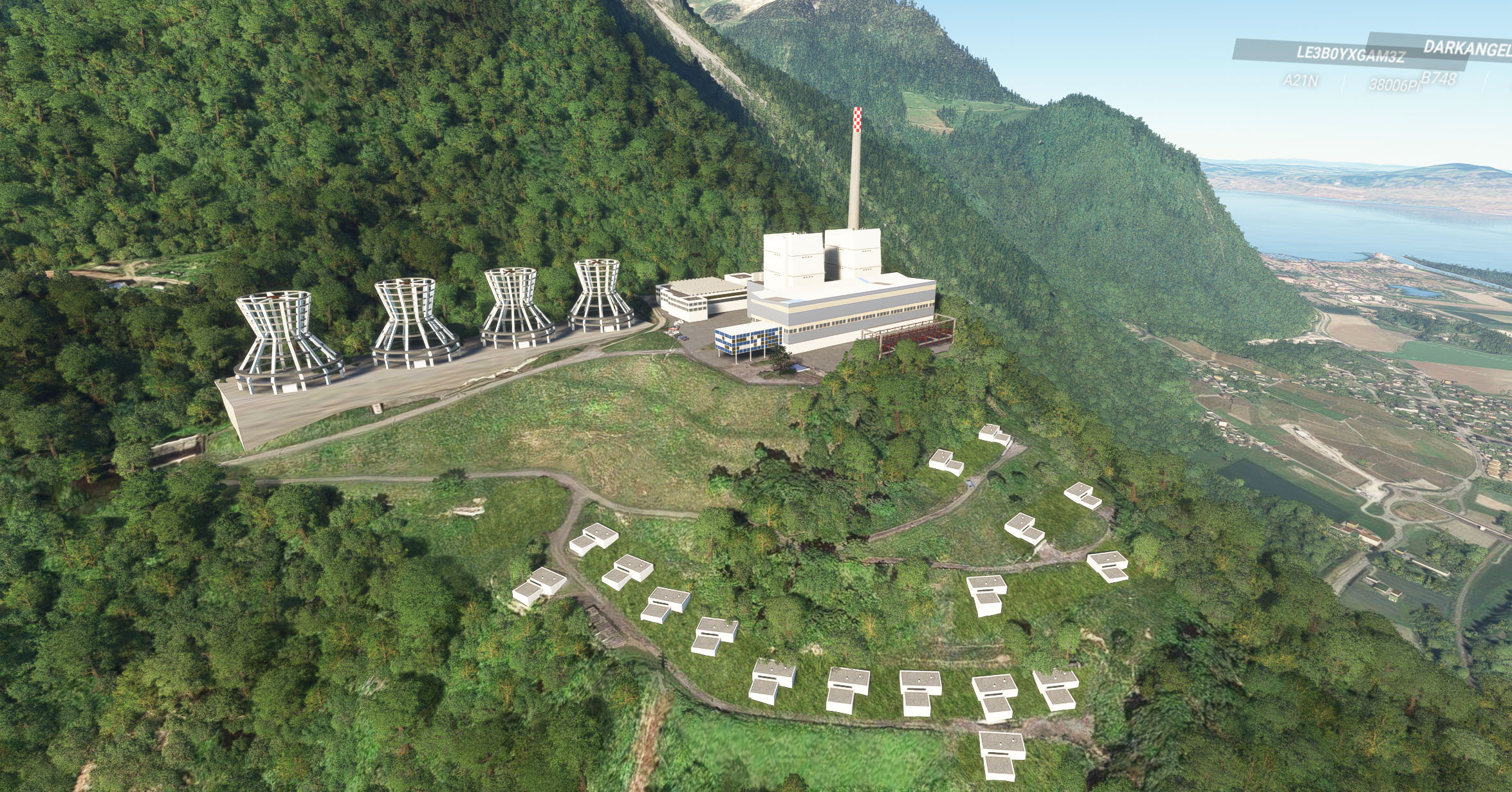 Vouvry Power Station - Scenery Enhancements for MSFS | Flightsim.to