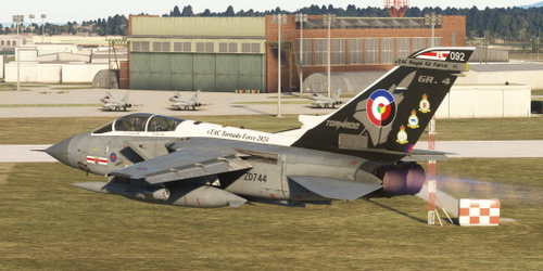 vTAC RAF Panavia Tornado GR.4 - 41 TES Liveries 