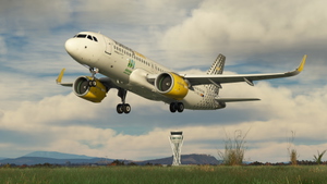 Vueling Airlines EC-NCG "Asturias Paraíso Natural" | iniBuilds A320neo thumbnail 1