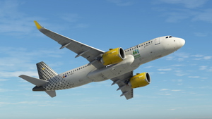 Vueling Airlines EC-NCG "Asturias Paraíso Natural" | iniBuilds A320neo thumbnail 3