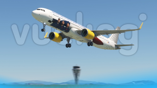 Vueling EC-NYD "French Rugby Team" | HS/LVFR A321neo 