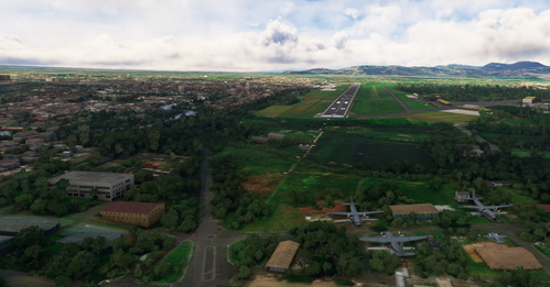 WAHH - Yogyakarta Adisutjipto Airport Tree & Building Approach Fixes