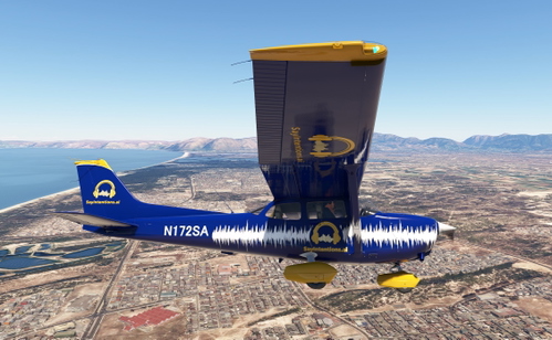 WB-Sim C172 Classic SayIntentions.ai  livery