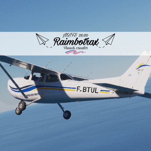 [WBSim] Cessna 172 F-BTUL  Aéroclub de L'Ardèche [4K][raimbotrax]