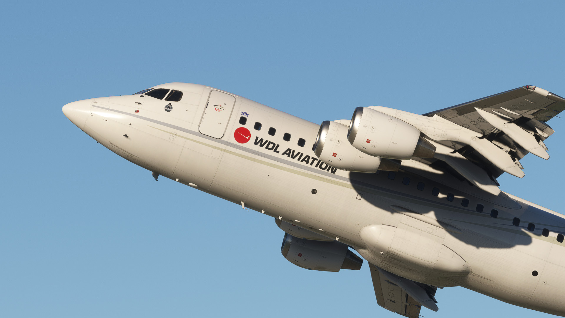 WDL Aviation [Pack] BAE 146 Justflight - Aircraft Liveries for