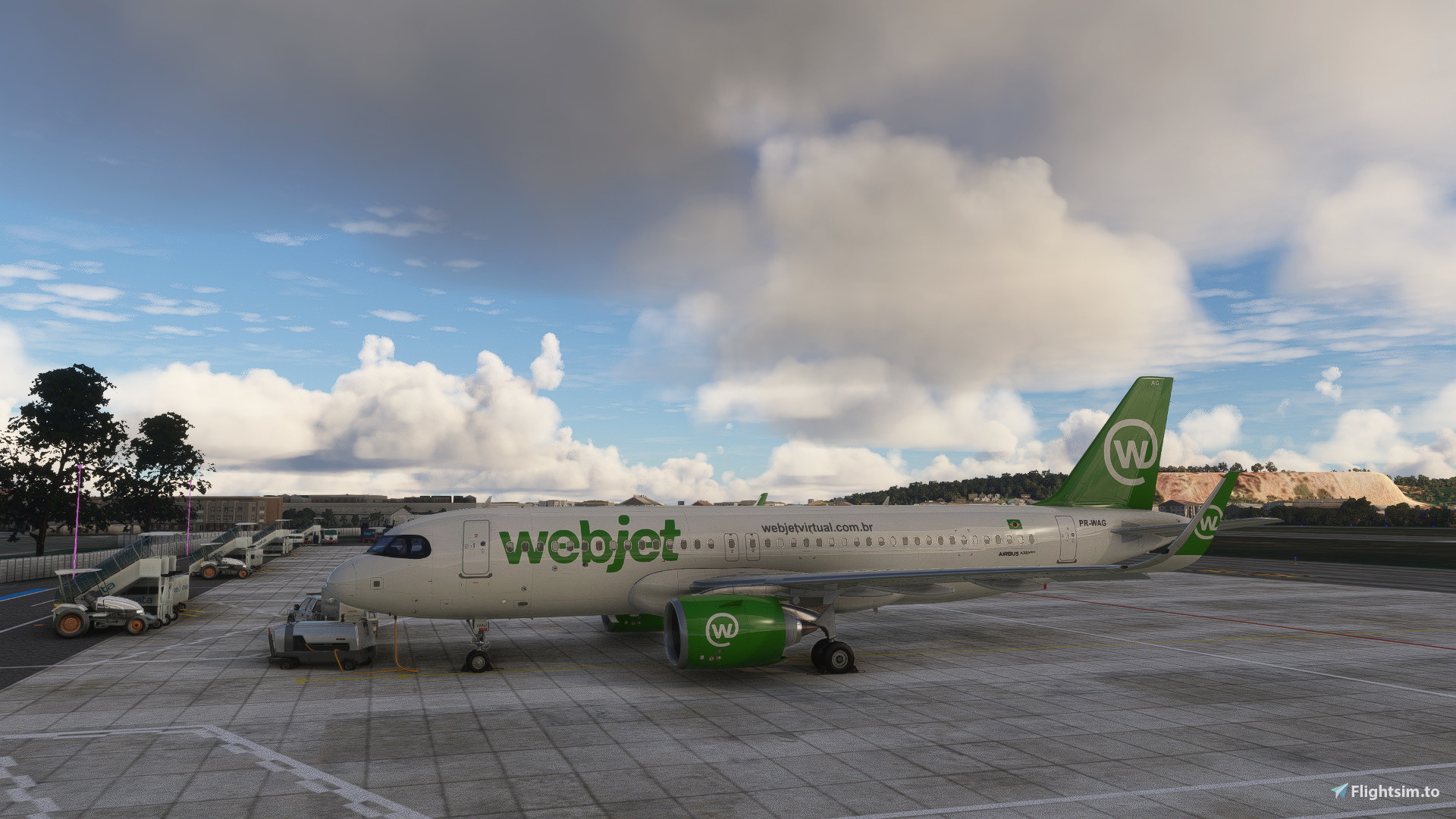 WEBJET Virtual [PR-WAG] iniBuilds A320 v2 - MSFS Add-on - Flightsim.to