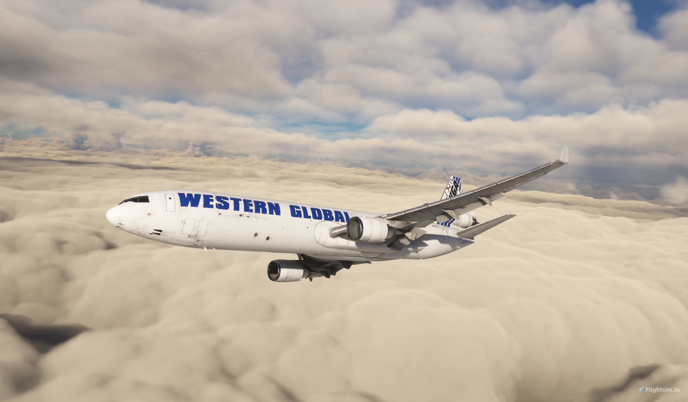 Western Global Airlines MD-11F N542KD for Microsoft Flight