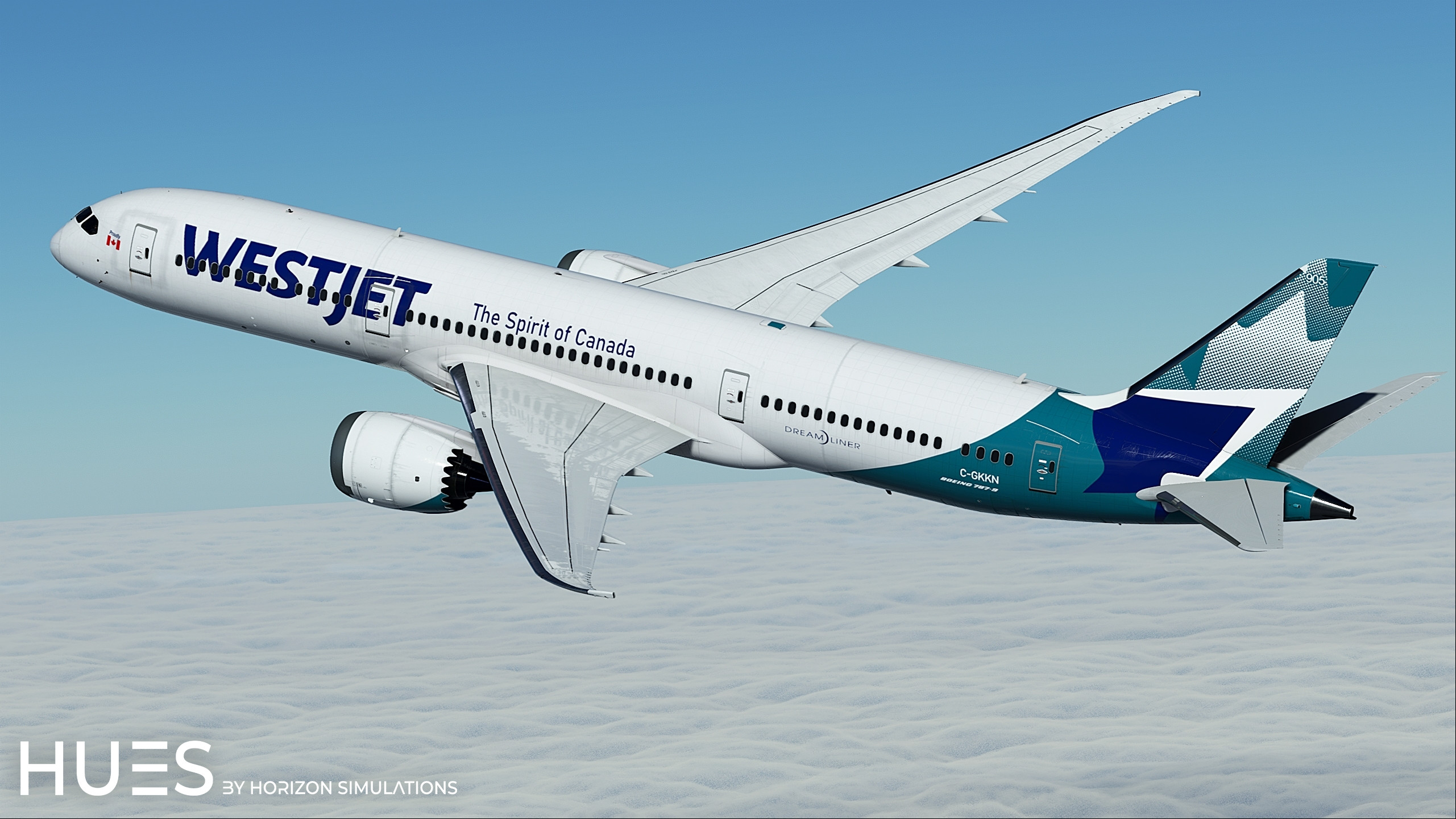 Westjet C-GKKN | Horizon Simulations B787-9 - Image 1