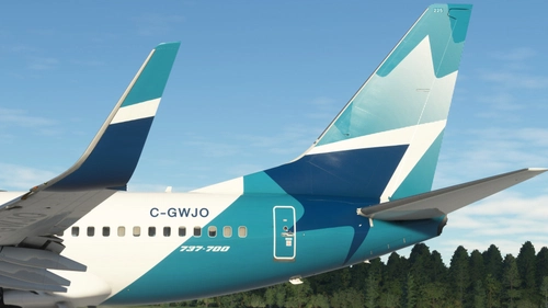WestJet (C-GWJO) - PMDG 737-700