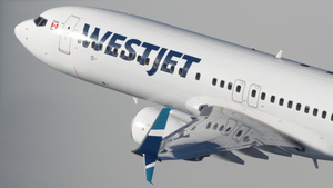 WestJet (C-GWRG) - PMDG 737-800 thumbnail 1