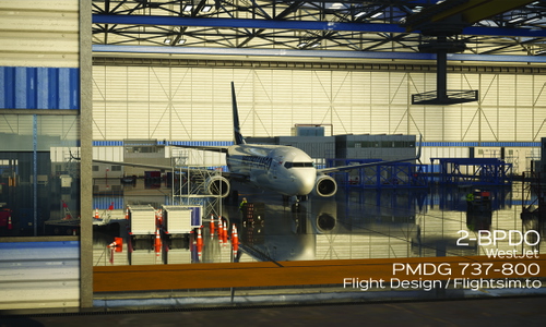 WestJet Cargo 2-BPDO| PMDG 737-800BCF | (4K)