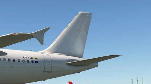 White 'LY-JFI' (4K Version) | Fenixsim A320 IAE V2