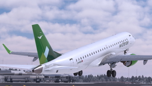 Wideroe Embraer E190 LN-WEA- FlightSim Studio thumbnail 3