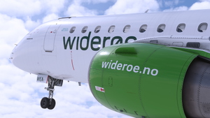 Wideroe Embraer E190 LN-WEA- FlightSim Studio thumbnail 5