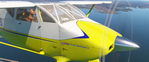 Wittman Tailwing W18 and W10 Blue Lightining Repaint