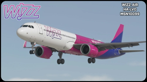 Wizz Air A321NEO HA-LVO (8K)