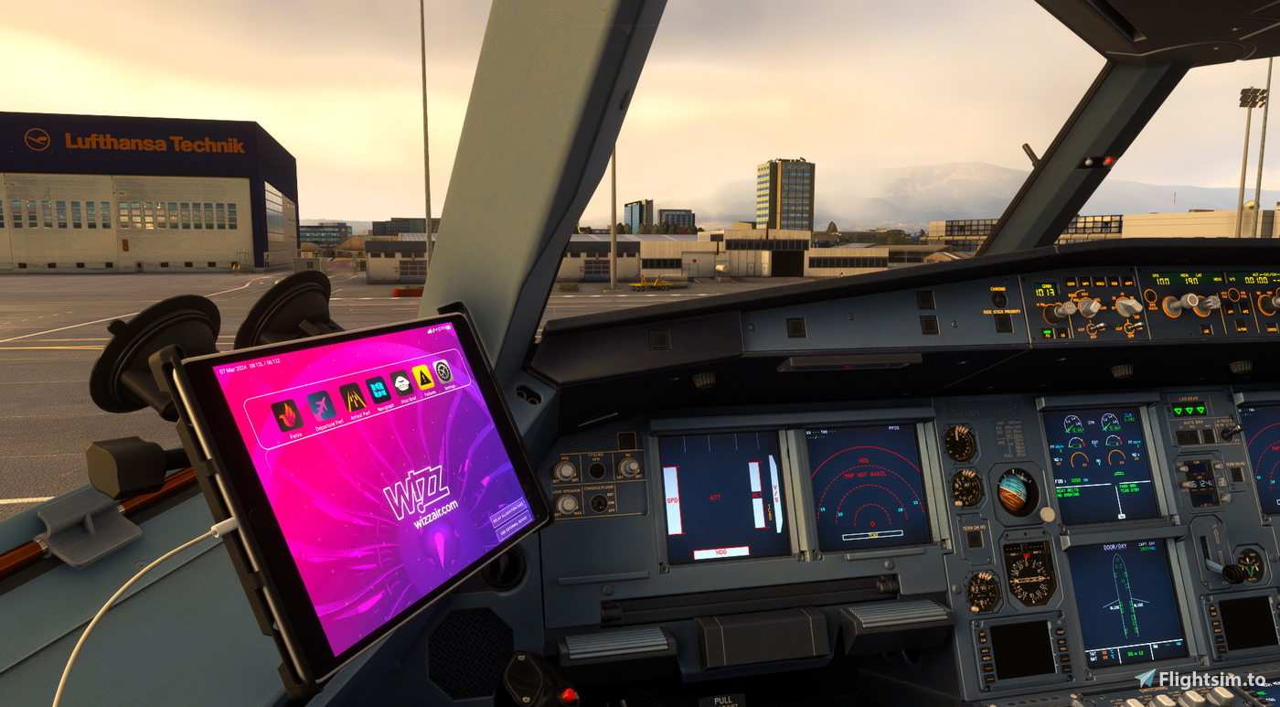 Wizz Air EFB Wallpaper | Fenix A320 V2B2 für Microsoft Flight Simulator ... — free download