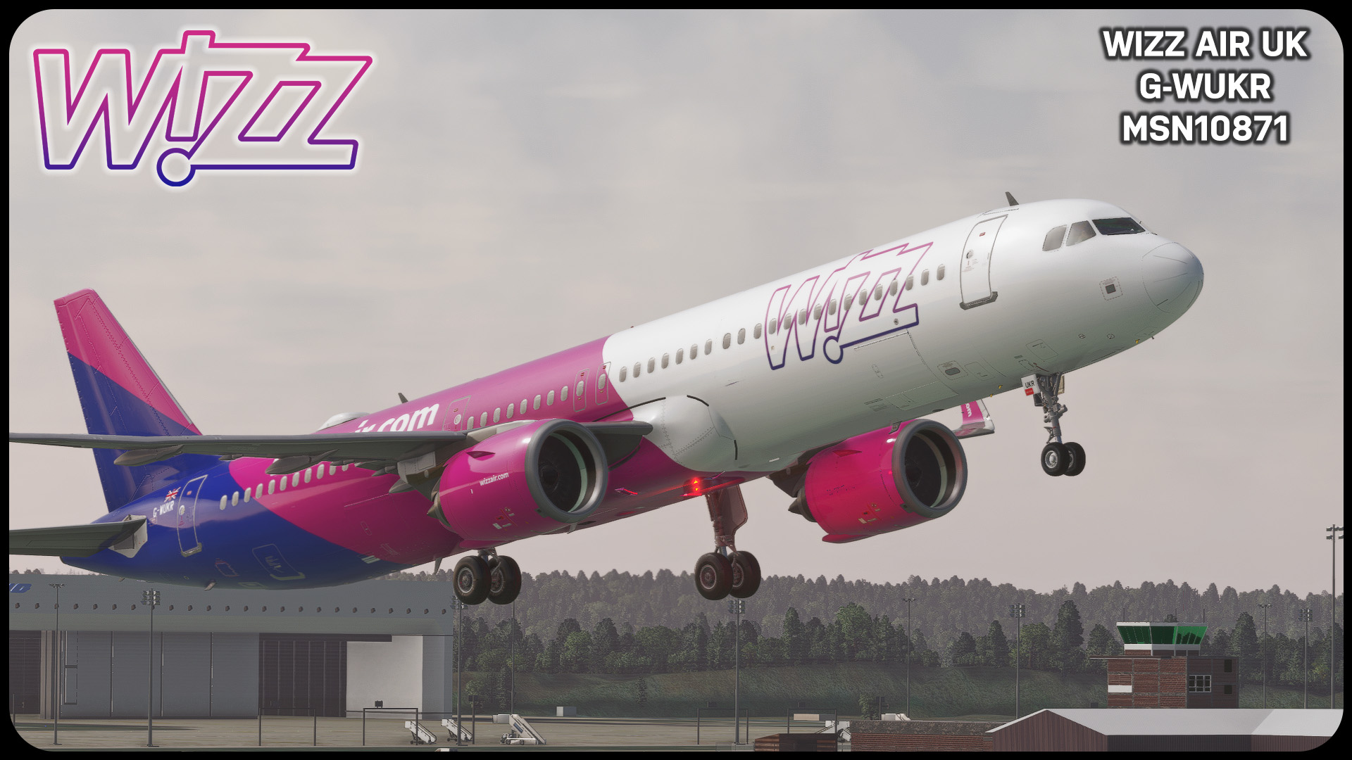 Wizz Air UK A321NEO G-WUKR (8K) - Image 1