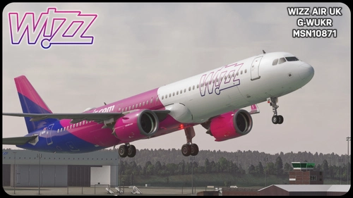 Wizz Air UK A321NEO G-WUKR (8K)