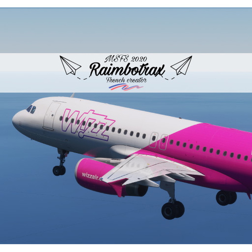 WizzAir A320 HA-LWP [raimbotrax][Fenix V2B2][8K]
