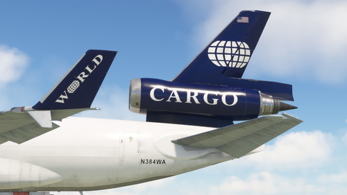 World Airways Cargo N384WA (ex-Gemini) - MD-11 F GE