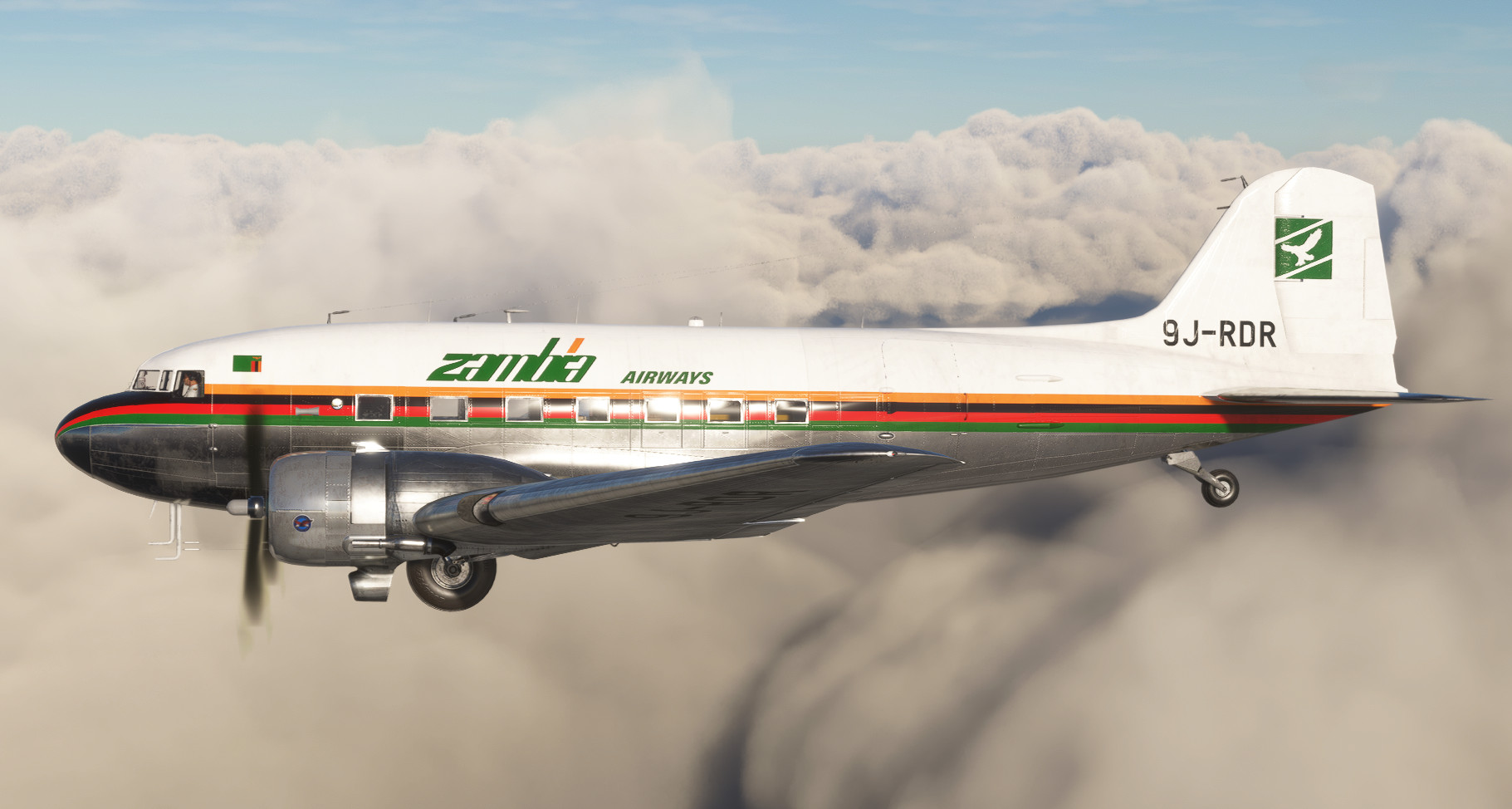 Zambia Airways 9J-RDR (Classic and RetroFit) | Aeroplane Heaven DC
