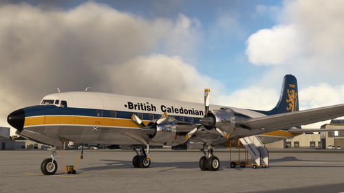 British Caledonian  PMDG DC-6B