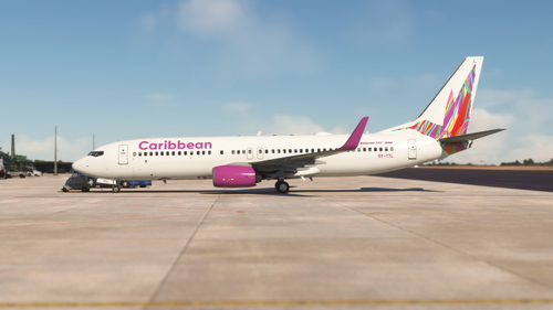  Caribbean Airlines PMDG 737-800 (9Y-TTL) New Livery