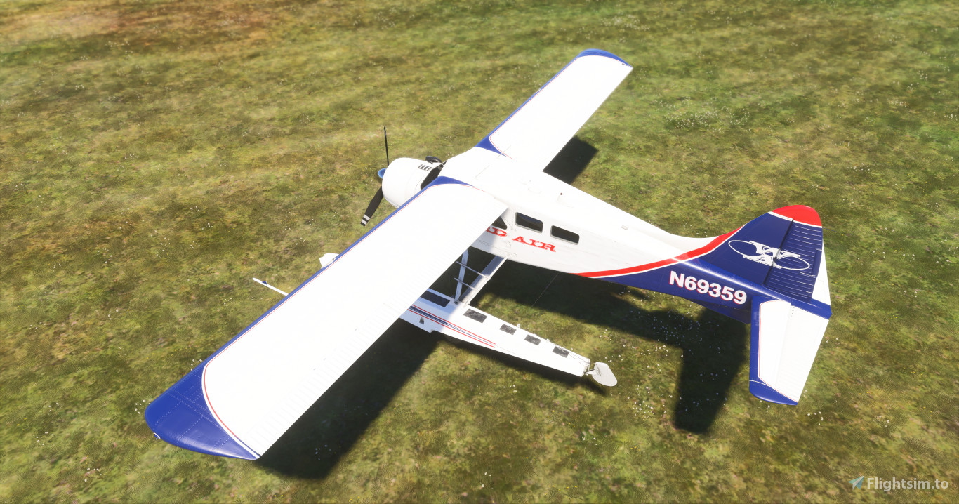 DeHavilland DHC-2 Beaver Ward Air Livery request 'MSFS2024 only' para ...