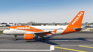  easyJet UK A319 [Package 2] w/Cabin Fenix sim A319 [Y156] thumbnail 4
