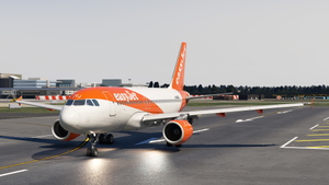  easyJet UK A319 [Package 2] w/Cabin Fenix sim A319 [Y156] thumbnail 5