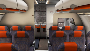  easyJet UK A319 [Package 2] w/Cabin Fenix sim A319 [Y156] thumbnail 21
