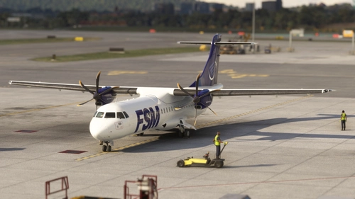  ATR72-600 FSM Virtual Airlines Livery
