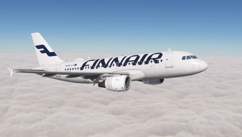  Finnair OH-LVI livery for Fenix A319 4K&8K w/ cabin 