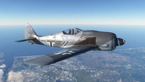  FlyingIron Focke Wulf FW190A-8 flown by Maj. Kurt Bühligen JG2