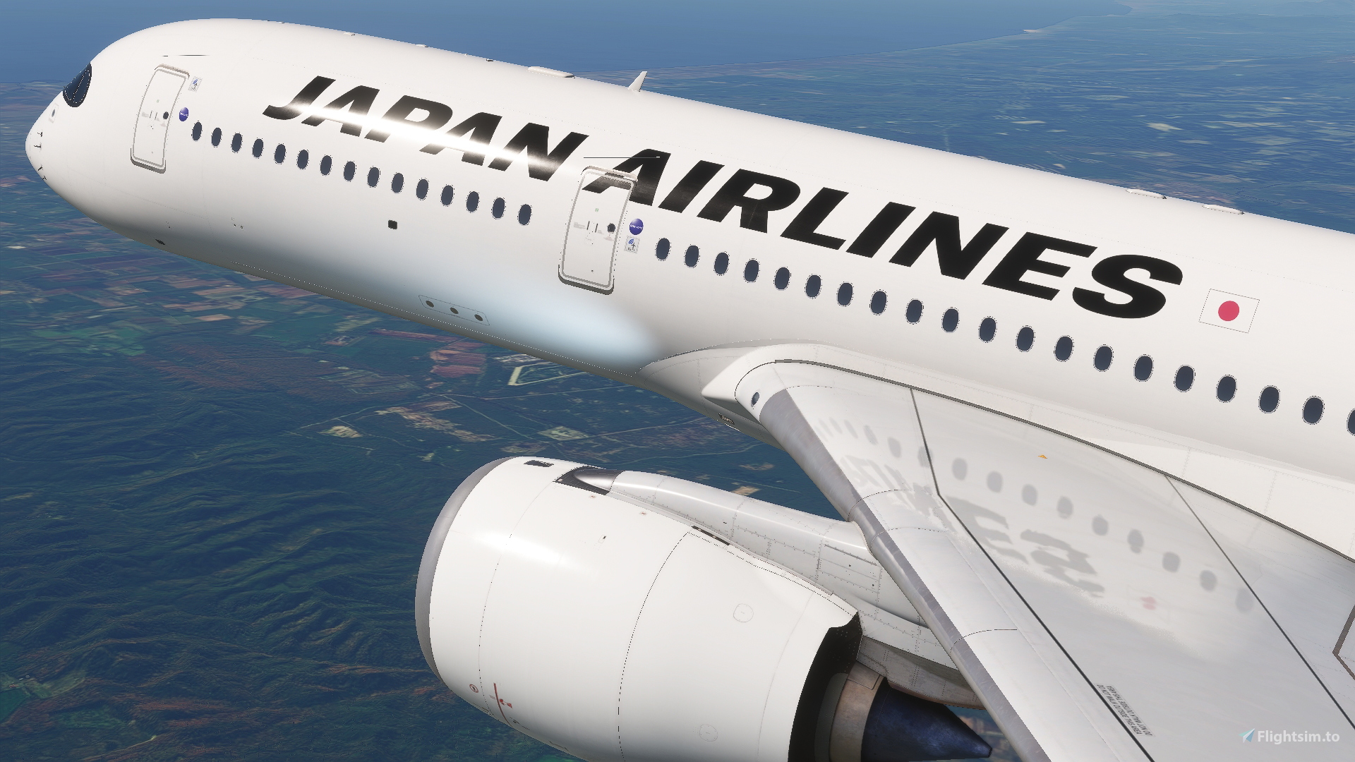 Japan Airlines JA17XJ A350-900 for Microsoft Flight