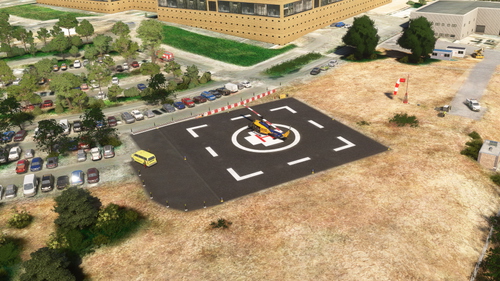 LPTT - Helipad Hospital Viseu - Portugal