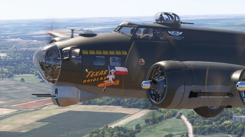 Microprose B-17G  Texas Raiders