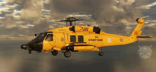 ** Miltech/Blackbird ** MH-60T Elizabeth City Yellow 6006 for both 2020 & 2024