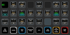  StreamDeck XL and SD+ Profile for iniBUILDS A35X aircraft thumbnail 3