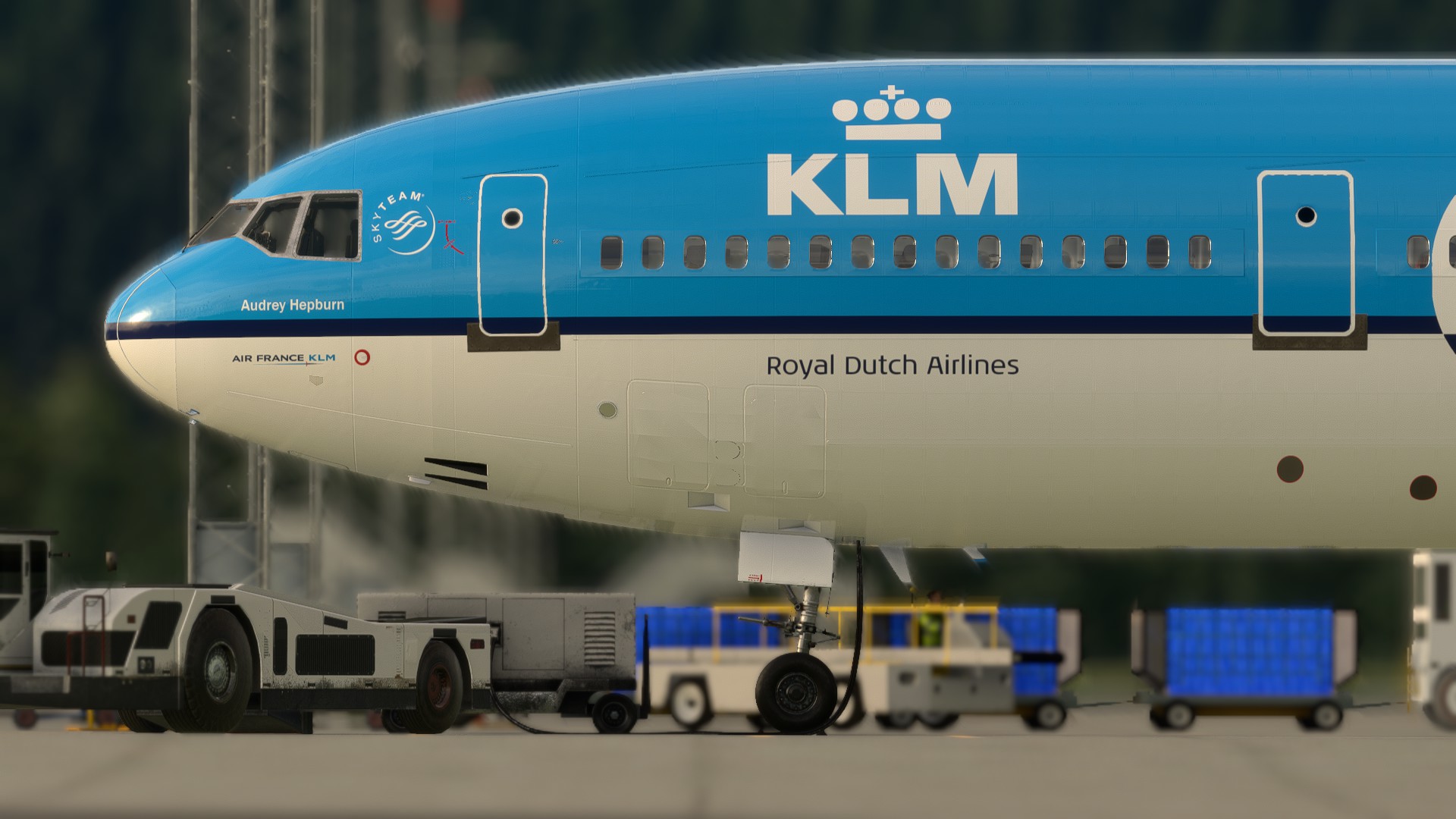 TFDI MD-11 KLM PH-KCE 95 Years w/Cabin - Aircraft Liveries for