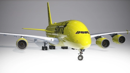 Spirit Airlines | FlyByWire A380X | N69NK [Fictional][4K]